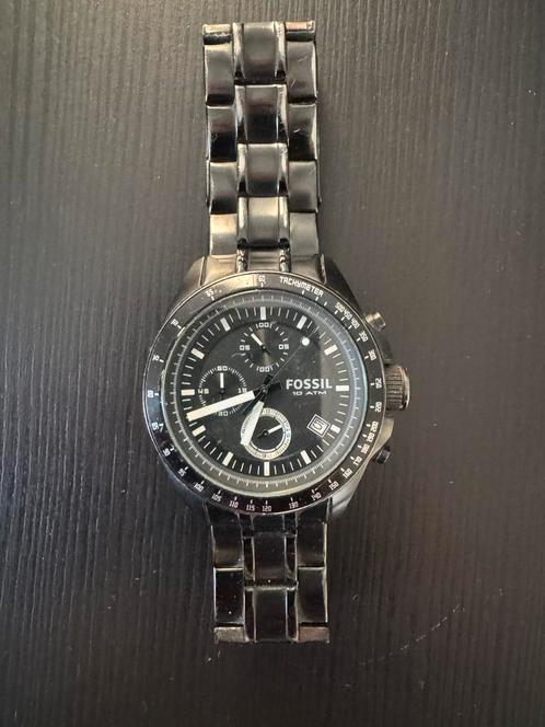 Fossil Watch, Sieraden, Tassen en Uiterlijk, Horloges | Heren, Zo goed als nieuw, Overige merken, Staal, Ophalen of Verzenden