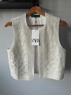 Zara Geborduurde Jilet - Nieuw!, Nieuw, Ophalen of Verzenden, Maat 34 (XS) of kleiner, Wit