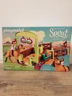 PLAYMOBIL Spirit Lucky & Spirit met paardenbox - 9478, Ophalen of Verzenden, Zo goed als nieuw