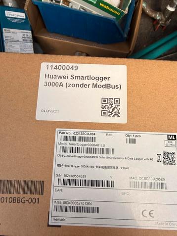Huawei Smartlogger 3000A voor zonnepanelen beschikbaar voor biedingen