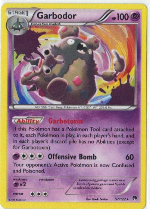 Breakpoint,  Garbodor [holo] 57/122, Hobby en Vrije tijd, Verzamelkaartspellen | Pokémon, Nieuw, Losse kaart, Verzenden