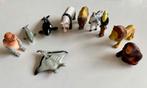 Set beelden van 10 diersoorten, Ophalen of Verzenden, Zo goed als nieuw, Wild dier, Beeldje of Figuurtje