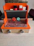 Houten barbecue kookplaat met spit, Ophalen of Verzenden, Zo goed als nieuw, Meubelstuk of Keukentje