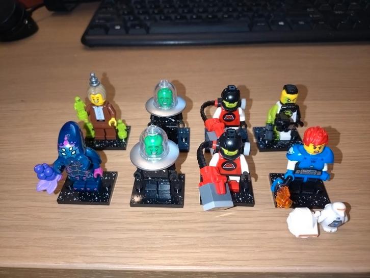 Lego Collectibles Minifigures space, Kinderen en Baby's, Speelgoed | Duplo en Lego, Zo goed als nieuw, Lego, Complete set, Ophalen of Verzenden