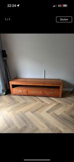 Massief houtten tv kast, Huis en Inrichting, Ophalen, Zo goed als nieuw, 25 tot 50 cm, Minder dan 100 cm