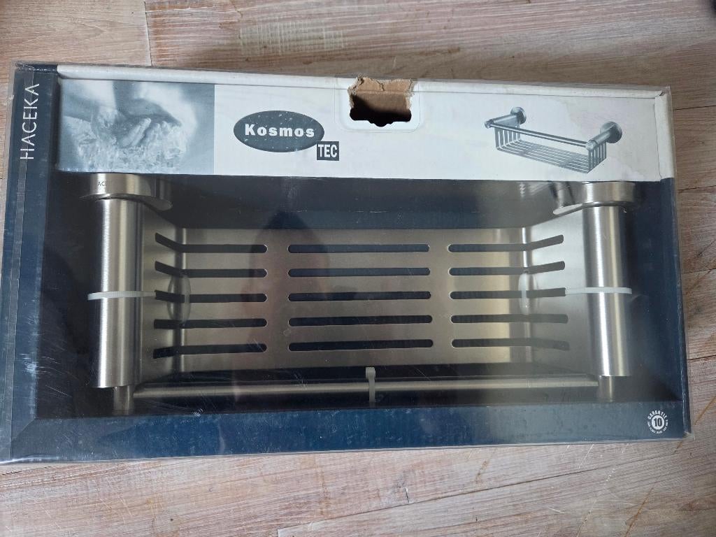 Haceka Kosmos shampoo houder geborsteld RVS, Ophalen, Nieuw, Overige kleuren, Overige typen