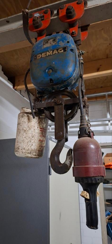 DEMAG kettenzug pk2 takel, Ophalen, Gebruikt