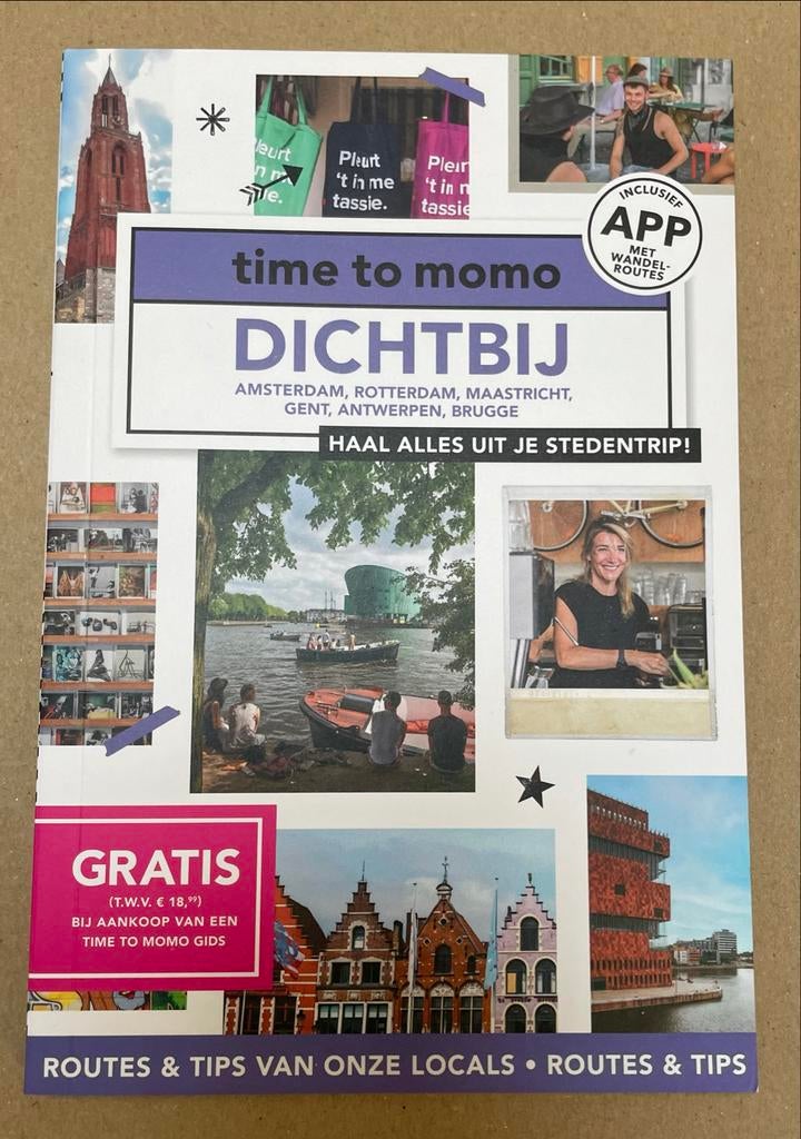 Time to Momo Dichtbij reisgids, Overige merken, Ophalen of Verzenden, Zo goed als nieuw, Reisgids of -boek