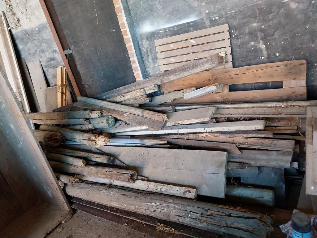 Droog brandhout, Tuin en Terras, Haardhout, Minder dan 3 m³, Ophalen of Verzenden