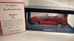 Ford mustang gt red autoart 1.18, Ophalen of Verzenden, Autoart, A, A