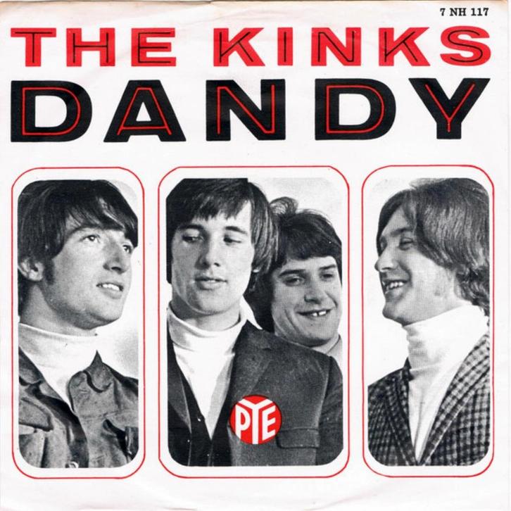 1919 Kinks - Dandy (1966 - kopie hoes), Cd's en Dvd's, Vinyl Singles, Gebruikt, Single, Pop, 7 inch, Ophalen of Verzenden