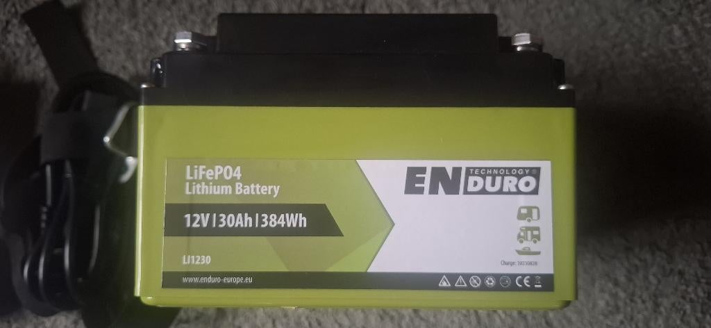 Accu Enduro LI1230 Nieuw in doos, nooit gebruikt, Caravans en Kamperen, Caravan accessoires, Ophalen, Zo goed als nieuw