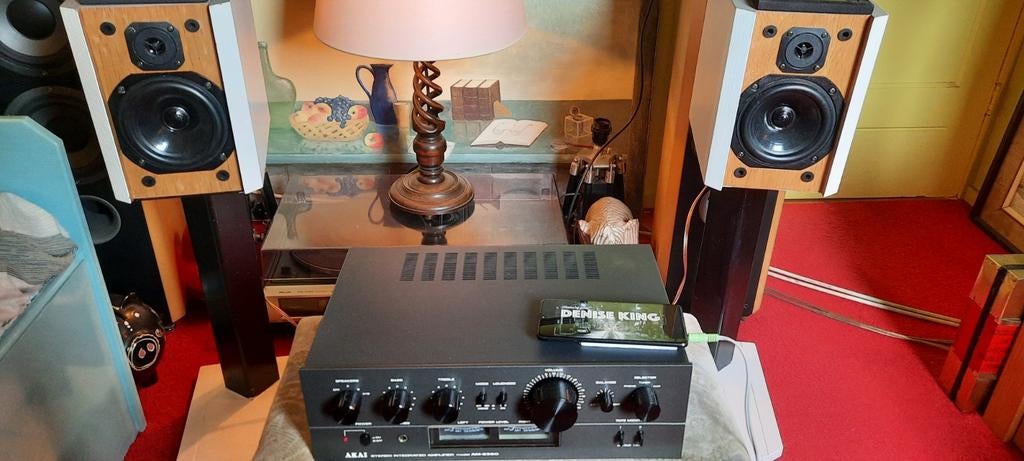 Te koop Jk acoustics jk01 op orginele stands ✅️, Audio, Tv en Foto, Luidsprekers, Ophalen, 120 watt of meer, Front, Rear of Stereo speakers