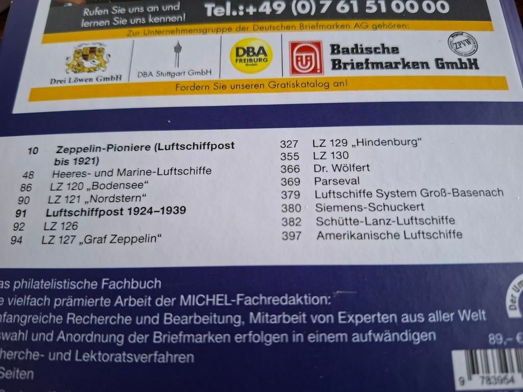 Michel Zeppelin- und Flugpost-Spezialkatalog 2025/2026, Verzenden, Nieuw, Michel, Catalogus