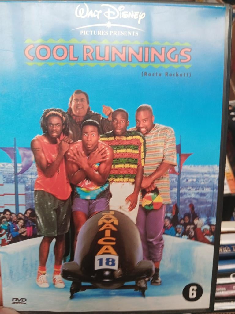 Cool runnings dvd Jamaica bobslee, Vanaf 16 jaar, Ophalen of Verzenden, Zo goed als nieuw, Actiekomedie