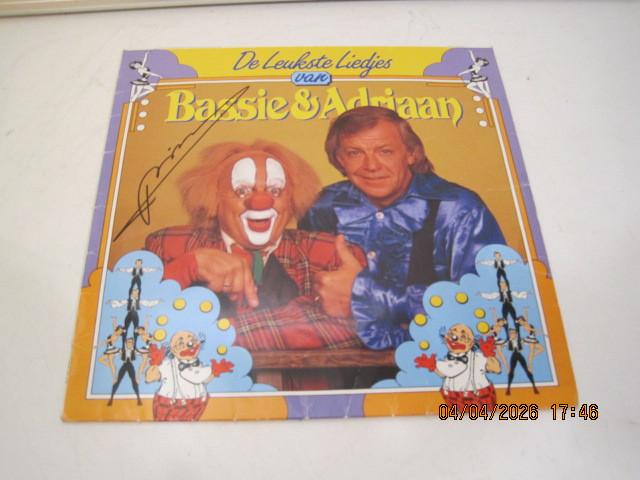 bassie en adriaan gesigneerde lp de leukste liedjes (384), Ophalen of Verzenden, Gebruikt, Cd of Plaat, Gesigneerd