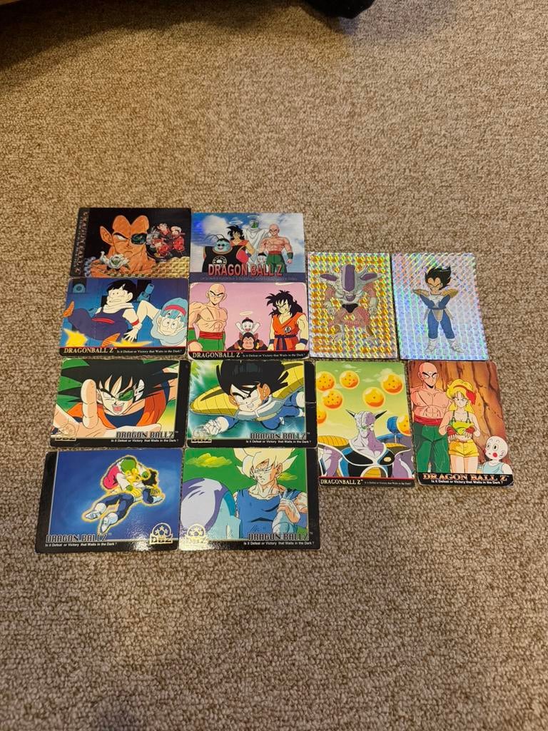 Dragon Ball Z kaarten, Hobby en Vrije tijd, Verzamelkaartspellen | Overige, Ophalen of Verzenden, Zo goed als nieuw