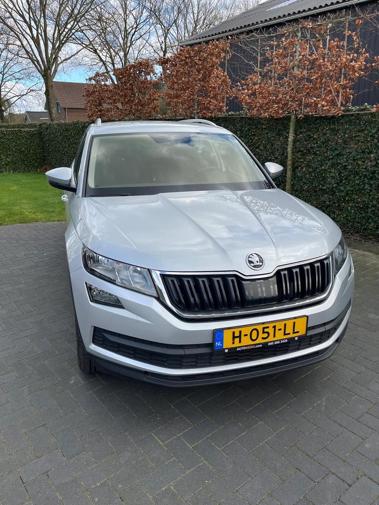 Skoda Kodiaq 1.4 Greentech 150pk 2WD 2018 Grijs, Auto's, Skoda, Automaat, 1800 kg, 4 cilinders, USB