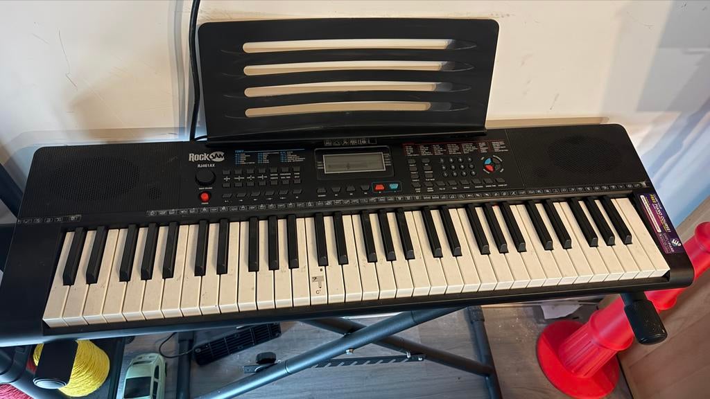 RockJam RJ461AX keyboard, Met standaard, Ophalen, Overige merken, 61 toetsen