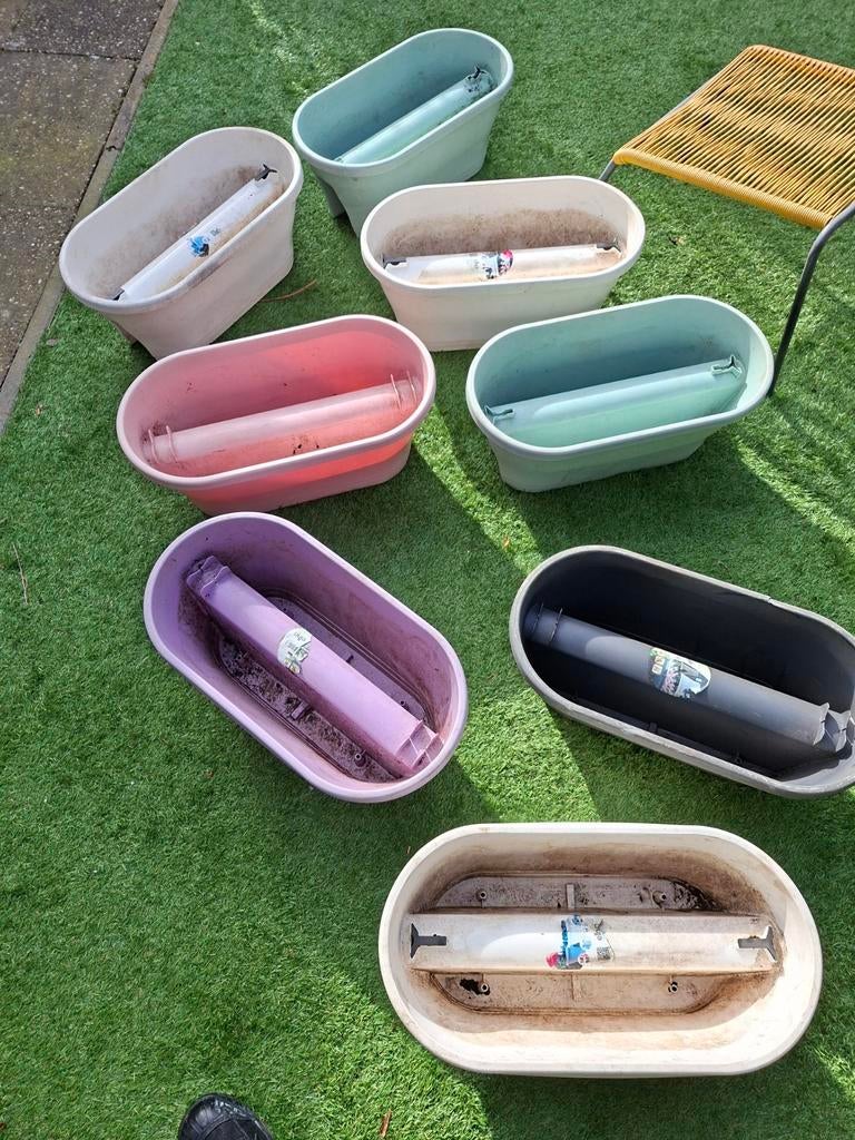 Elro balkon bloembakken, Ophalen of Verzenden, Gebruikt