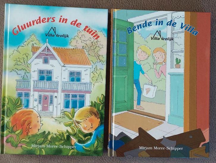Mirjam Moree-Schipper: Villa Vrolijk deel 1 en 3, Boeken, Kinderboeken | Jeugd | onder 10 jaar, Zo goed als nieuw, Fictie algemeen