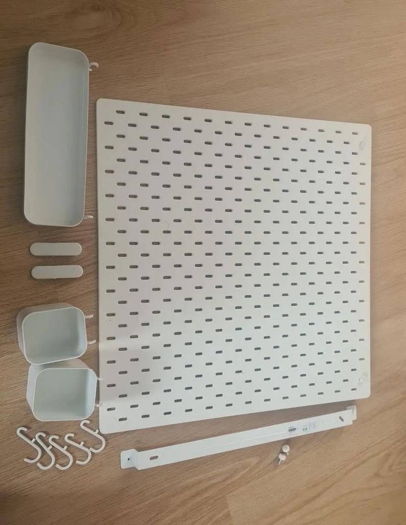 IKEA Skadis ophangbord met accessoires, Ophalen of Verzenden, Zo goed als nieuw