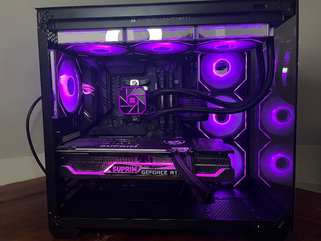 RTX 3070 TI / Ryzen 5 Gaming PC Plug in & Play, 32 GB, Virtual Reality, Zo goed als nieuw, 1 TB