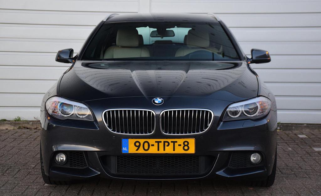 BMW 5-serie Touring 528i High Executive*M-Pakket*Leder*Trekh, Auto's, BMW, Automaat, Euro 5, Achterwielaandrijving, Gebruikt