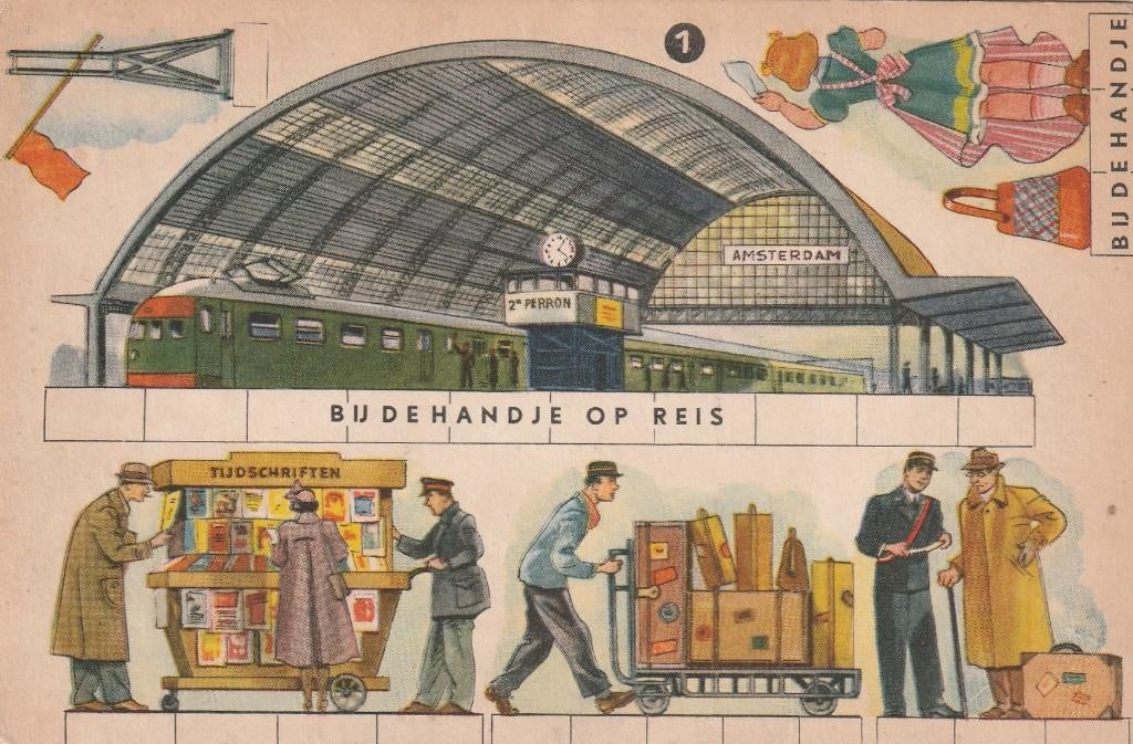 De Gruyters knipkaarten, Verzamelen, Ansichtkaarten | Nederland, Verzenden, 1940 tot 1960, Ongelopen, Noord-Brabant