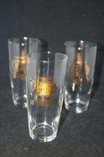 Drie Oranjeboom Dubbele dukaat glazen., Ophalen of Verzenden, Nieuw, Glas of Glazen, Oranjeboom