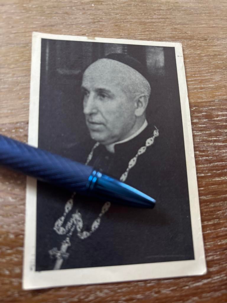 Mutsaerts Mgr W 1889 Tilburg 1964 sHertogenbosch, Ophalen of Verzenden, Bidprentje