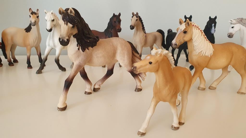 15 Schleich Paarden Set – *GRATIS VERZENDEN!, Ophalen of Verzenden, Zo goed als nieuw, Paard, Beeldje of Figuurtje