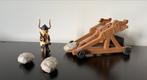 Playmobil Dragons Rochel met katapult set 9245, Ophalen of Verzenden, Gebruikt, Complete set