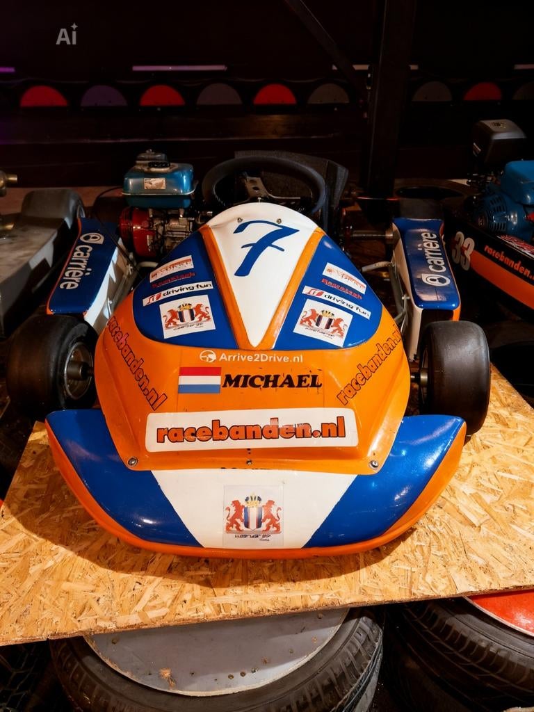 Kart - Merk Model - Raceklaar, Sport en Fitness, Karting, Ophalen of Verzenden, Gebruikt, Kart