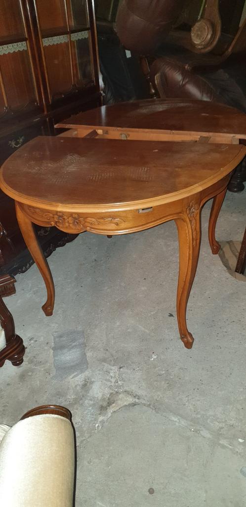 Chippendale uitschuifbare tafel, Ophalen
