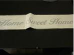 Muursticker Home sweet home / spreuk voor op de muur, Ophalen of Verzenden, Nieuw