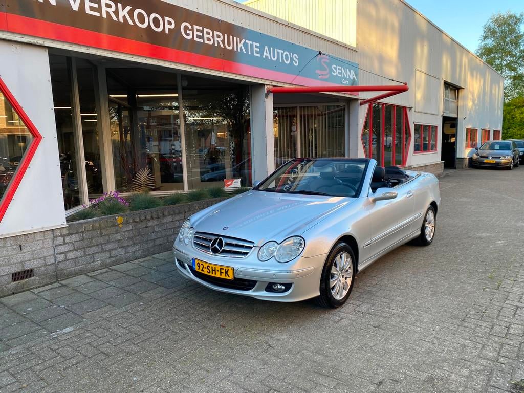 Mercedes-Benz CLK-klasse Cabrio 200 Kompr Aut - Nieuwstaat !, Auto's, Mercedes-Benz, Automaat, Achterwielaandrijving, Gebruikt