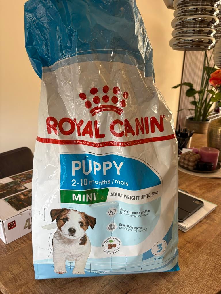 Royal canin brokken, Ophalen, Hond