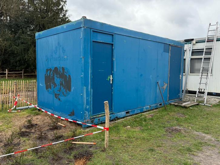 Geisoleerde opslag container, kantoor schaftkeet, Zakelijke goederen, Machines en Bouw | Keten en Containers, Ophalen