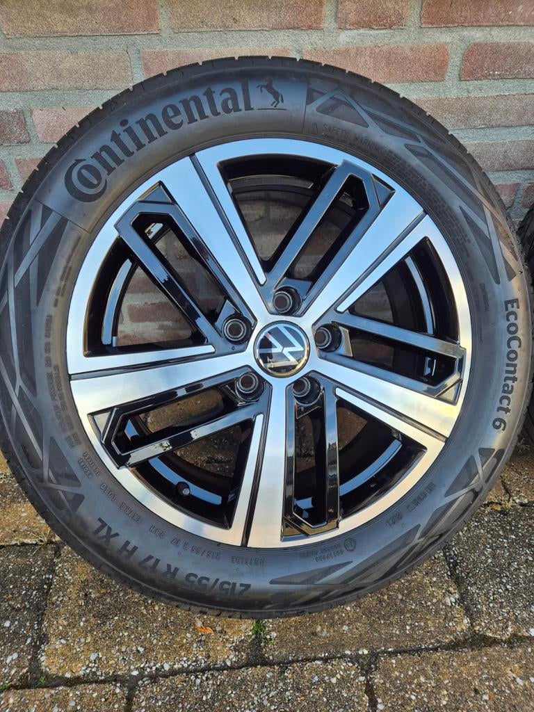 Velgen 17inch VW Caddy, Ophalen, 215 mm, 17 inch, Zomerbanden
