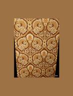 13071 Origineel uniek vintage oud behang wallpaper swiet, Ophalen of Verzenden, Minder dan 10 m²