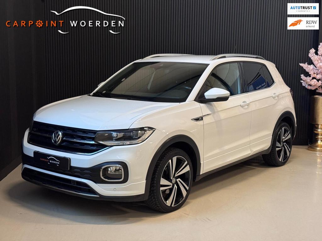 Volkswagen T-Cross 1.0 TSI 3X R-Line DSG | VIRTUAL | LED | C, Auto's, T-Cross, Gebruikt, 116 pk, Wit