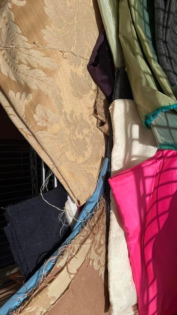 Stoffen samples, Ophalen, Overige kleuren, 120 cm of meer, Zo goed als nieuw