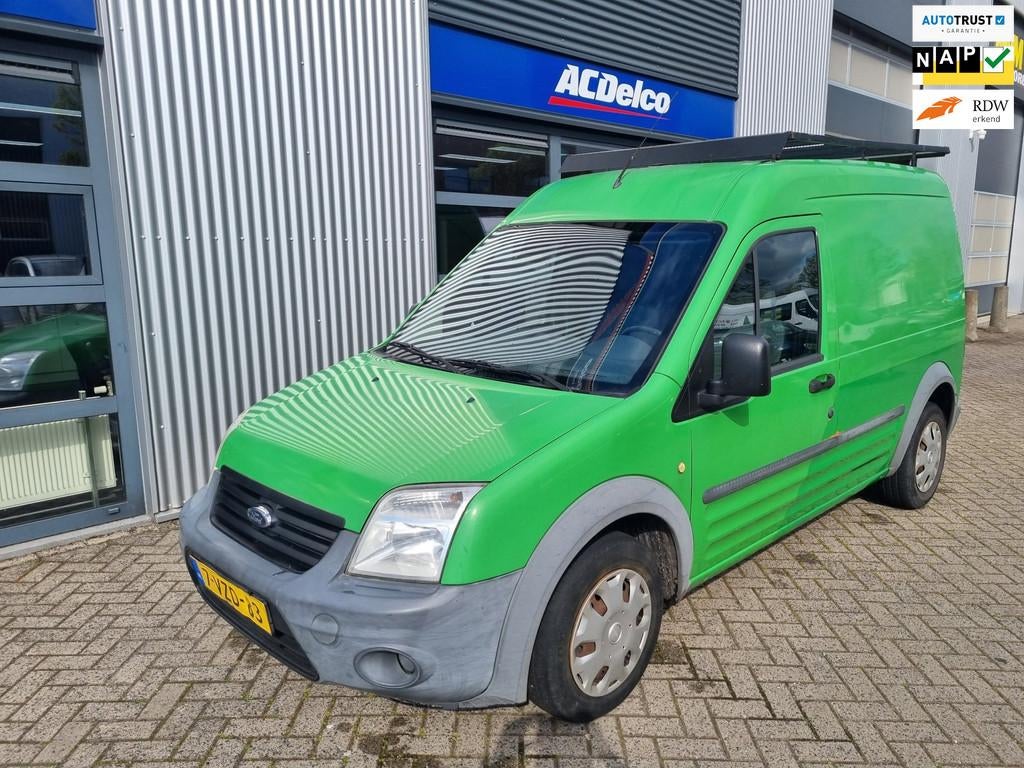 Ford Transit Connect T230L 1.8 TDCi Trend | airco | trekhaak, Auto's, Bestelauto's, Euro 5, Stof, Gebruikt, Origineel Nederlands