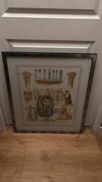 Fotolijst egypte, Huis en Inrichting, Woonaccessoires | Lijsten, Ophalen, Gebruikt, 50 tot 75 cm, 50 tot 75 cm