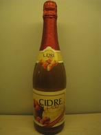 Fles Cider Peche, vruchtencocktail perzik op basis van cider, Verzamelen, Ophalen of Verzenden, Gebruikt, Frankrijk, Champagne
