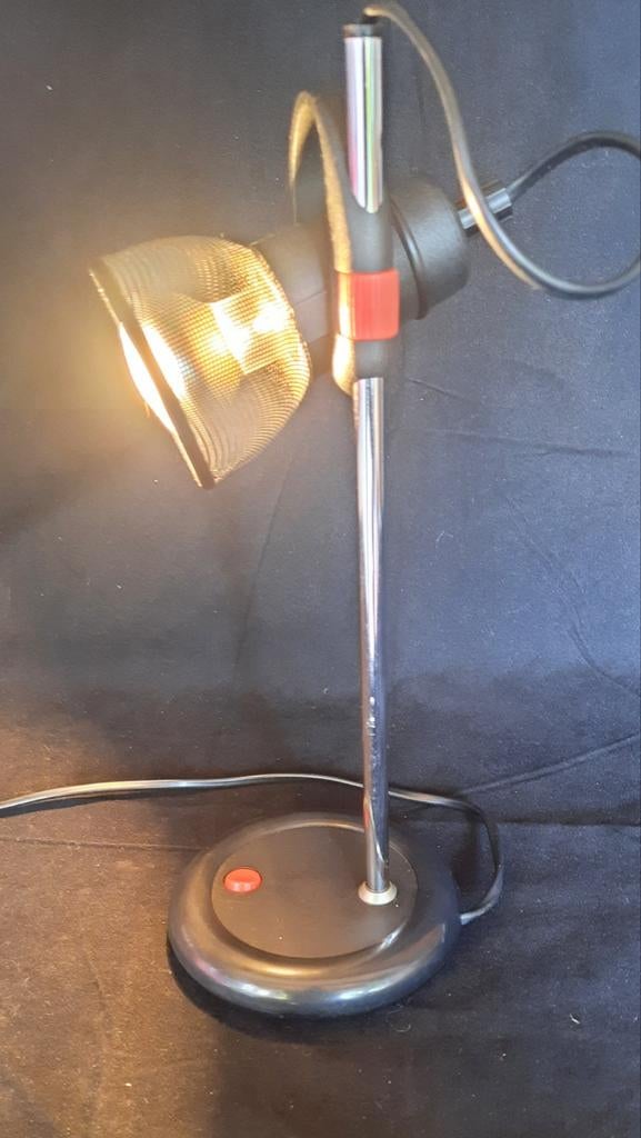 Tafel bureaulamp merk brilliant jaren 70/80,zie beschrijving, Ophalen of Verzenden, Metaal, Minder dan 50 cm