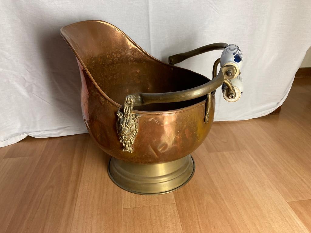 Koperen helmkit, Antiek en Kunst, Antiek | Koper en Brons, Ophalen, Koper