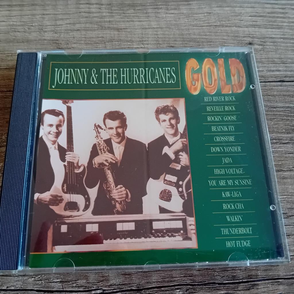 Johnny & The Hurricanes - Gold CD, Ophalen, Zo goed als nieuw, Rock-'n-Roll