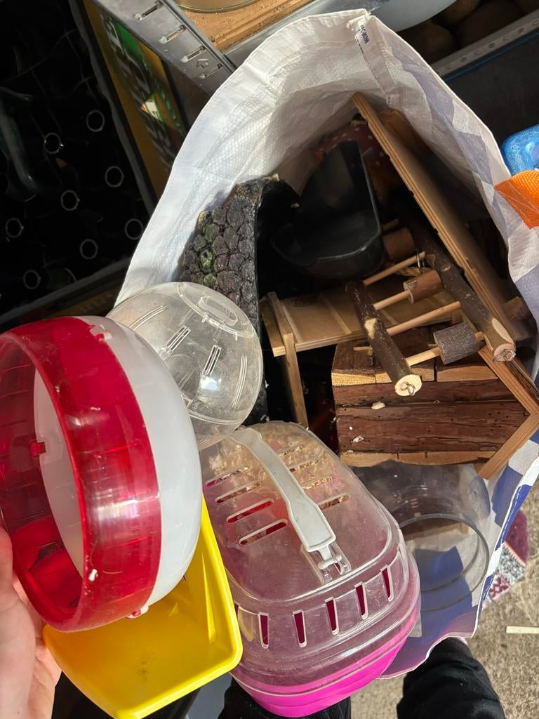 Hamster spullen moet weg!!, Dieren en Toebehoren, Ophalen